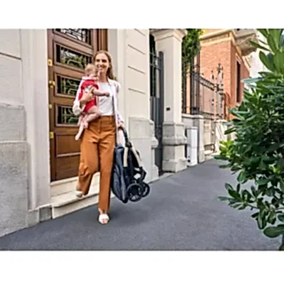 Chicco Goody Xplus Otomatik Katlanır Suya Dayanıklı Kabin Bebek Arabası Black Re_Lux - 2