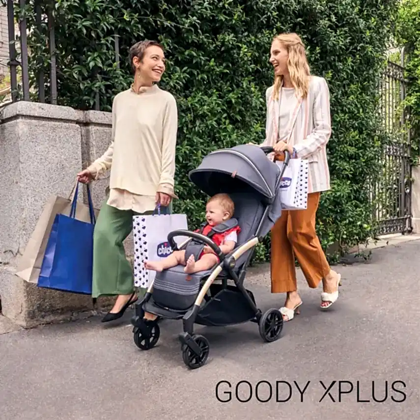 Chicco Goody Xplus Otomatik Katlanır Suya Dayanıklı Kabin Bebek Arabası Black Re_Lux - 12