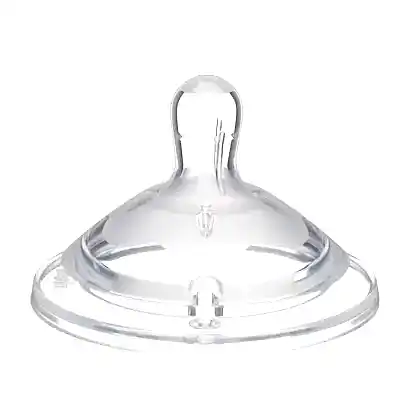 Chicco Natural Feeling Silikon Biberon Emziği 2li 6+ Ay Hızlı Akış