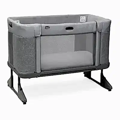 Chicco Next2Me Forever Anne Yanı Beşik Ash Grey Cross Collection