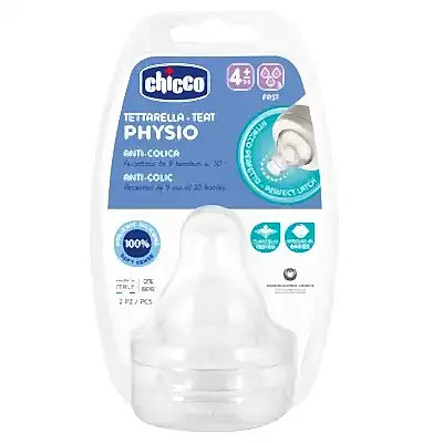 Chicco P5 Antikolik Biberon Emziği Hızlı Akış 4+ Ay 2'li