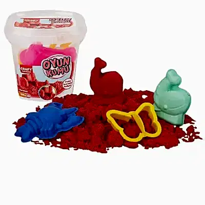Crafy Oyun Kumu Seti Kırmızı 350 g