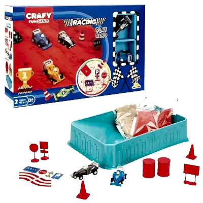 Crafy Racing Oyun Kumu Seti 250 g 13 Parça