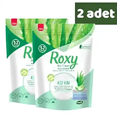 Dalan Roxy Bio Matik Clean Toz Sabun Aloe Vera 1600 gr x 2 Adet