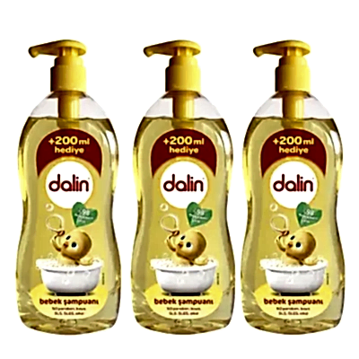 Dalin Klasik Bebek Şampuanı 900 ml 3lü Eko Paket 