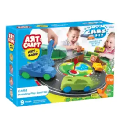 Dede Artsand Arabalar Kum Set 600 Gr