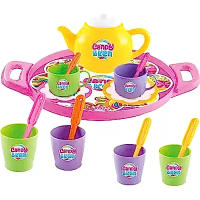Dede Candy Tepsili Çay Set
