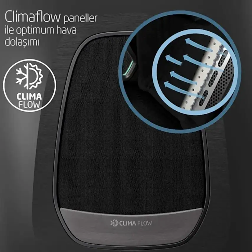 Maxi-Cosi Emerald 360 Pro I-size Araç Dışına Çıkabilen Isofix'li Dönebilir Yatabilir Slidetech Oto Koltuğu 0-36 Kg Authentic Black - 9