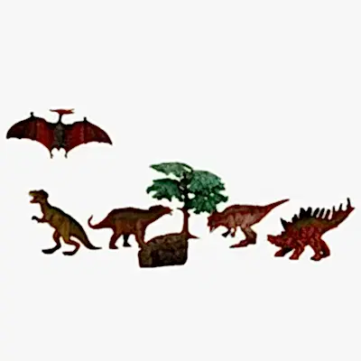 Dinozorların Dünyası 5'li Oyun Seti