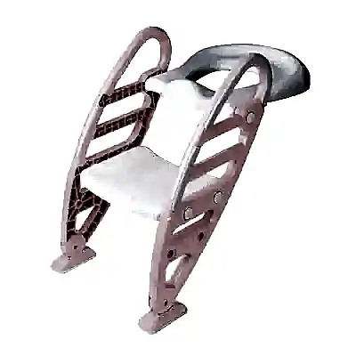 Dolu Kaydırmaz Ayarlı Merdivenli Tuvalet Pembe