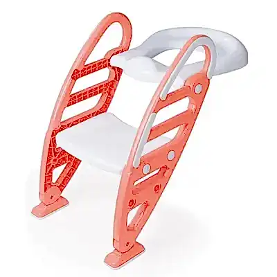 Dolu Kaydırmaz Ayarlı Merdivenli Tuvalet Turuncu