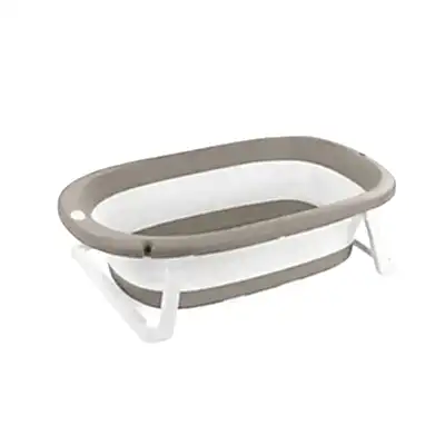 Dolu Nuve Çocuk Katlanabilir Küvet Gri