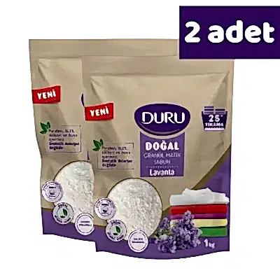 Duru Doğal Granül Matik Sabun Lavanta 1000 gr x 2 Adet