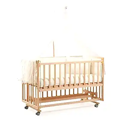 Duux Dada Naturel Anne Yanı Beşik 60x120 cm ve Uyku Seti