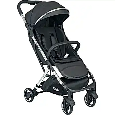 Duux Dubai Plus Kompakt Kabin Bebek Arabası Siyah