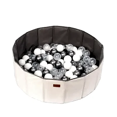 Duux Katlanır Oyun Havuzu 7mm 90 Adet Gri