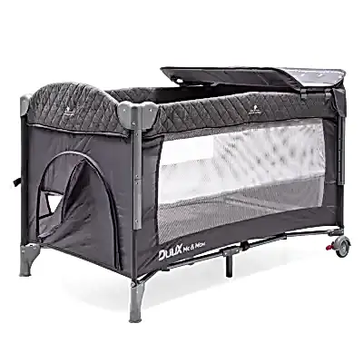 Duux Me And Mom Anne Yanı Oyun Parkı 70x120 cm Dark Grey