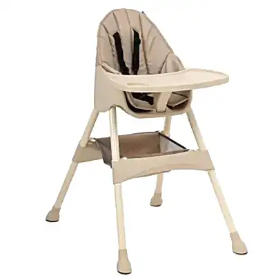 Duux Omega Sepetli Çıkarılabilir Tepsili Mama Sandalyesi Bej