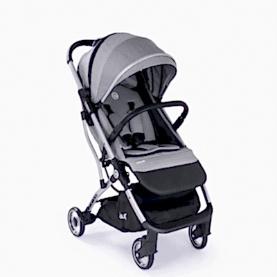 Duux Walker Tek Elle Katlanabilir Kabin Bebek Arabası Gri