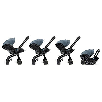 Doona X Bebek Arabasına Dönüşen Tekerlekli gr 0 I-size 3 Yatış Pozisyonlu & Ana Kucağı Ocean Blue
