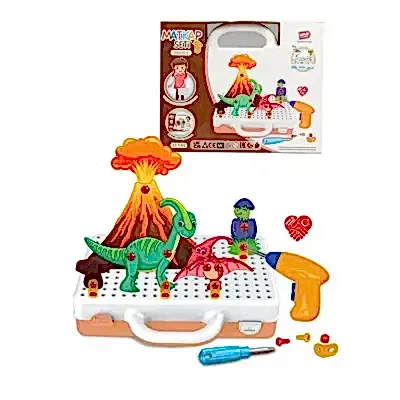 Eğitici Matkap Seti Dinozorlar 3D Stem Creative - 6