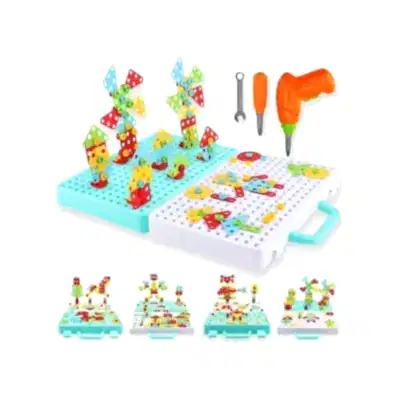 Eğitici Matkap Seti Dinozorlar 3D Stem Creative - 5