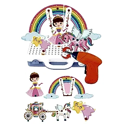 Eğitici Matkap Seti Unicorn 3D Stem Creative