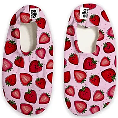 Ella Bonna Unisex Deniz Patiği Kaydırmaz Taban Çilekler 