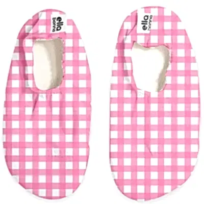 Ella Bonna Unisex Deniz Patiği Kaydırmaz Taban Pembe Çizgili
