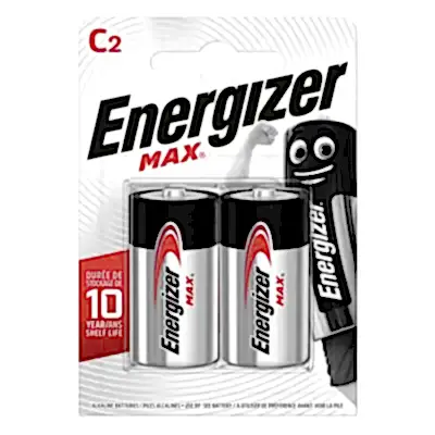 Energizer Max Alkaline C Boy 2 li Pil