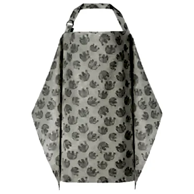 Fabu Bebe Emzirme Önlüğü Fil Gri