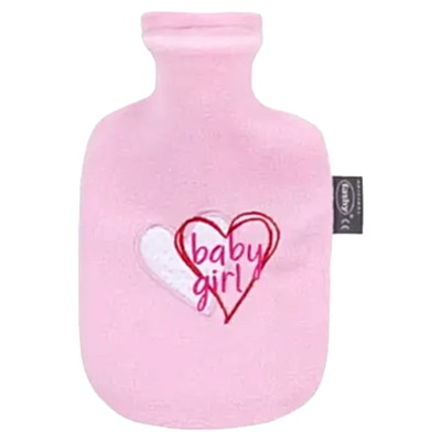 Fashy Termofor Sıcak Su Torbası Çocuk Kılıflı Kız Pembe