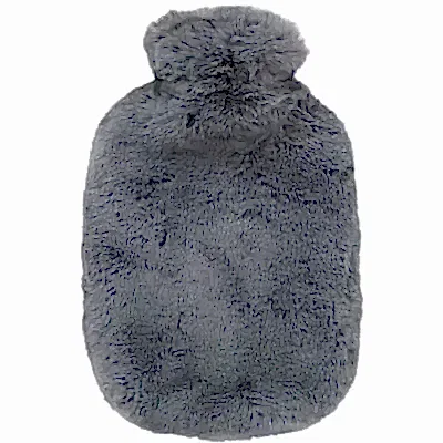 Fashy Termofor Sıcak Su Torbası Peluş Gri