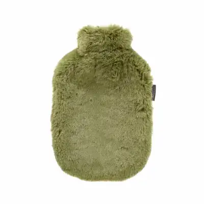 Fashy Termofor Sıcak Su Torbası Peluş Yeşil