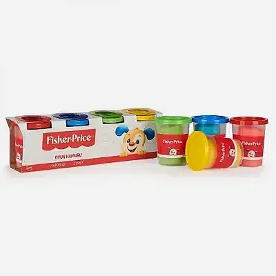 Fisher Price Oyun Hamuru 4 lü 400gr