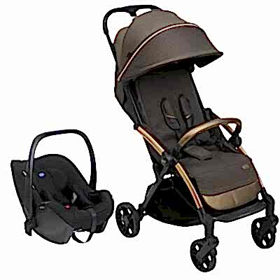 Chicco Goody Xplus Kabin Travel Sistem-Seyahat Sistem Bebek Arabası Bronze Lizard Re_Lux