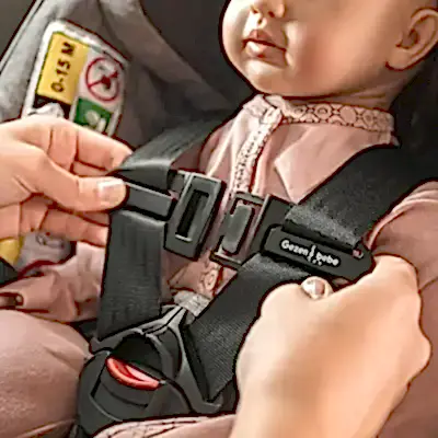 Gezenbebe Bebek Emniyet Kemer Klipsi Black