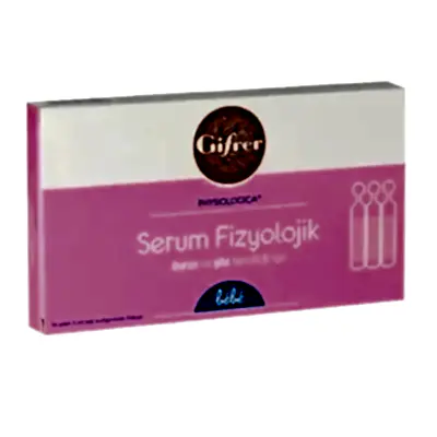 Gifrer Serum Fizyolojik 5 ml X 10 Flakon