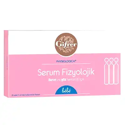 Gifrer Serum Fizyolojik 5 ml X 20 Flakon