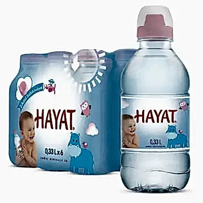 Hayat Doğal Mineralli Su 6lı