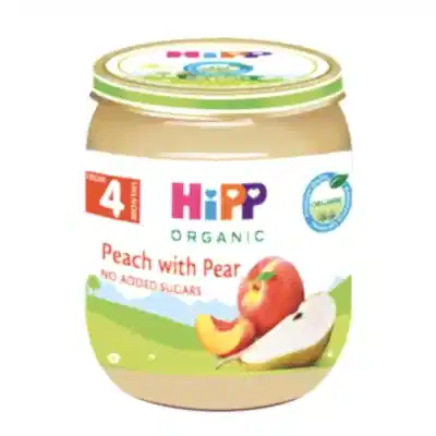 Hipp Organik Armutlu Şeftali Püresi 125 gr