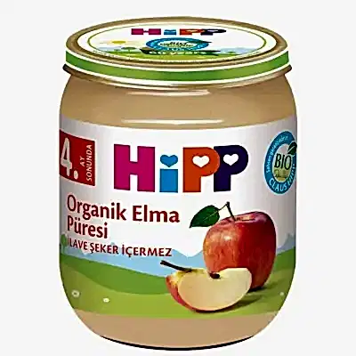 Hipp Organik Elma Püresi 125 gr