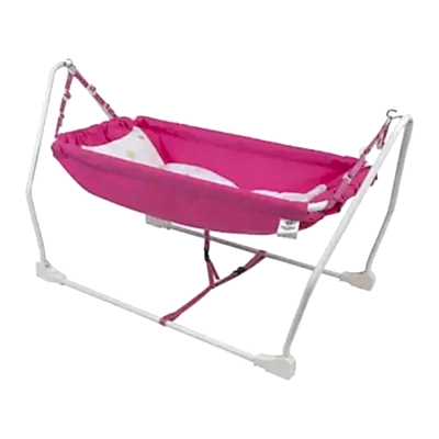 Holmen Marmaris Katlanabilir Hamak Beşik Pembe