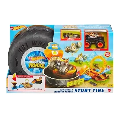 Hot Wheels Canavar Kamyonlar Akrobasi Tekerleği Oyun Seti