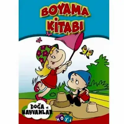 Hoya Boyama Kitabı Doğa Hayvanlar