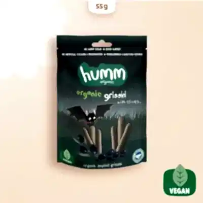 Humm Organik Vegan Zeytinli Grissini 55 gr