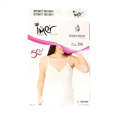 İmer Emzirme Atleti Beyaz 2/M