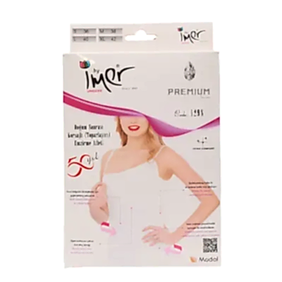 İmer Emzirme Korse Atleti Beyaz 1/S