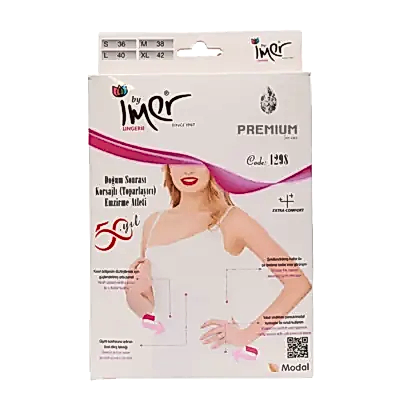 İmer Emzirme Korse Atleti Beyaz 2/M