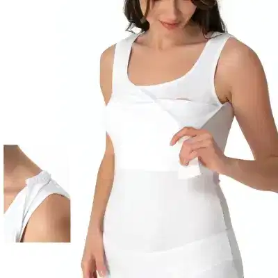 İmer Kalın Emzirme Atleti White /XXL